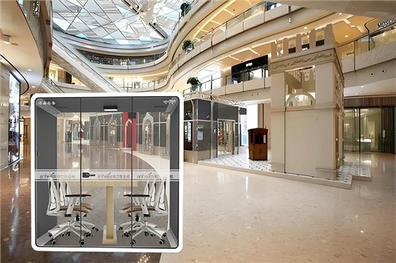 六人艙Pro商場走廊